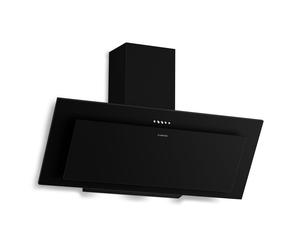 Klarstein Athena 90cm 254m³/h Angled Cooker Hood Black