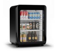Klarstein Audrey Evo 64cm 65L Drinks Fridge with Glass Door Black