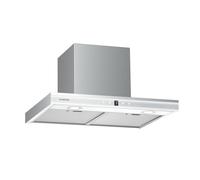 Klarstein Auriana 60cm 549.4m³/h Chimney Cooker Hood Silver