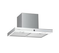 Klarstein Auriana Wall Mounted Cooker Hood - 60cm Kitchen Extractor, 690 m³/h Air Flow Energy Efficiency, WiFi & Touch Control, LED Lighting 6000K, Quiet 56 dB, Black