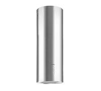 Klarstein Barella - Extractor Hood, Recirculation 518 m³/h LED Activated Carbon Filter, Recirculation, 35 x 93 x 43 cm, Silver