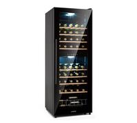 Klarstein Barossa 48cm 54 Bottles Dual Zone Wine Fridge Black