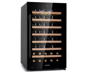 Klarstein Barossa 49.5cm 52 Bottles Freestanding Wine Fridge Black