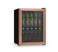 Klarstein Beersafe 64cm 60L Drinks Fridge with Glass Door Copper