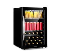 Klarstein Beersafe 85cm 147L Drinks Fridge with Glass Door Black