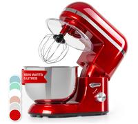 Klarstein Bella 1800W 5L Stand Mixer Red/Silver