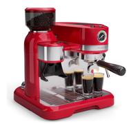 Klarstein Bella Café 1550W 20bar Espresso Machine Red