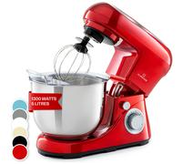 Klarstein Bella Pico 1300W 5L Stand Mixer Red
