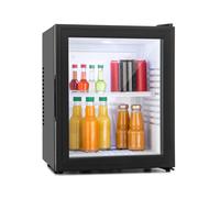 Klarstein Brooklyn 48cm 30L Drinks Fridge with Glass Door Black