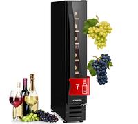 Klarstein Vinovilla 15cm 7 Bottles Built-In Wine Cooler Black