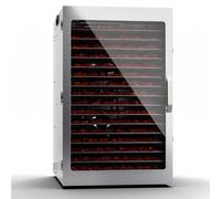 Captain Jerky 160 dehydrator 1500W 30-90 °C 24h timer stainless steel