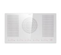 Klarstein Ceramic Hob Cooktops, 5 Zone Electric Cooker Hob, Energy Efficient Induction Cooktop w/Combinable Zones, 9600W Table Top Electric Touch Control, Slide Design, Ceramic Hobs