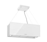 klarstein Chandelier Xl Island Extractor Hood 90Cm Recirculatio Led Touch White