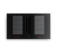 Klarstein ChefFusion 90cm 4 Ring Induction Hob with Extractor Black