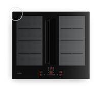Klarstein ChefFusion Prime 60cm 4 Ring Induction Hob with Extractor Black