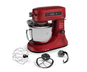 Klarstein Chiara 1600W 5L Stand Mixer Red