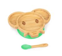 Klarstein Children's Tableware Bamboo Plate