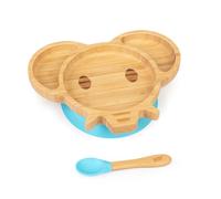 Klarstein Children's Tableware Bamboo Plate