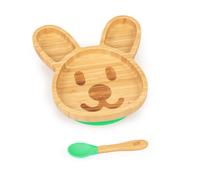 Klarstein Children's Tableware Bamboo Plate