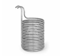Klarstein Chiller 12 Immersion Cooler Cooling Coil Ø21.5 cm 18 Loops Steel