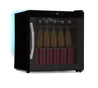 Klarstein Coachella Smart 52cm 47L Drinks Fridge with Glass Door Black