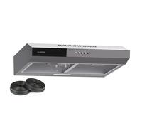 Klarstein Contempo 60cm 199m³/h Canopy Cooker Hood Silver