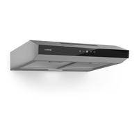 Klarstein Contempo Neo 60cm 199m³/h Canopy Cooker Hood Silver