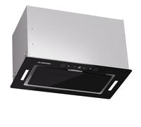 Klarstein Cooker Hood 52cm, Extractor Fan for Kitchen w/Dishwasher Safe Aluminium Grease Filter, 466m³/h Airflow, LEDs, Touch Controls Cooker Hoods, Wall Mount Steel Fan Vent Hoods