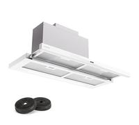 Cooker Hood 90cm Extractor Fan Kitchen Chimney Hood LED Grease Filters LED Touch