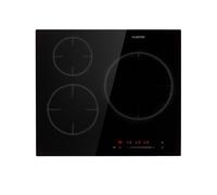 Klarstein Induction Hob, 5800W Electric Hobs Induction Cooker, 3 Ring Electric Pan Hob, Built-In Table Top Cookers w/ 3 Hobs, Touch Control, Inductions Heater Cooktops, Hot Plates for Cooking