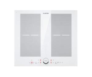 Klarstein Delicatessa 60cm 2 Flex Zones 4 Ring Induction Hob White