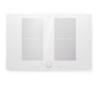 Induction Hob 77cm Hot Plate Electric Cooker 4 Zones Flex Built-In Touch White