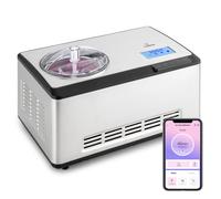 Klarstein Dolce Bacio Smart 2L 180W Ice Cream & Yogurt Maker Silver