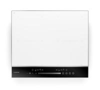 Klarstein DualTone 60cm 2 Flex Zones 4 Ring Induction Hob White