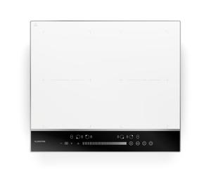 Klarstein DualTone 60cm 2 Flex Zones 4 Ring Induction Hob White