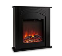 KLARSTEIN Elbrus Electric Fire - Electric Fireplace with 2000 W, LED Technology, Electric Fire place with Remote Control, black