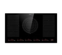Klarstein Electric 5-Zone Cooktop, Energy Efficient Induction Hob, 9600W Touch Control Slide Design