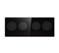 Klarstein Electric Hob with 5 Induction Hobs, Low Energy Consumption, Glass Ceramic, Combinable Zones