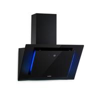 Klarstein Eleonora - Headroom Extractor Hood, EEK A++, Exhaust air Flow: 426 m³/h, Touch Control, RGB Ambient Colour, 60 dB, recirculation and Exhaust air, LED Lighting, Grease Filter, 60 cm, Black