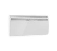 Klarstein Energy Efficient Electric Heaters for Home, 2000W Free Standing Low Energy Convector Heater w/Open Window Detection, Slim Portable, Indoor Silent Storage Heater, Wall Mounted Panel Heater