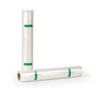 Klarstein Food Vacuum Sealer Bags For Food, Twin Pack Vacuum Sealer Rolls, 28x300 cm BPA-Free Sous Vide Bags, Dry/Wet Vacuum Seal Bags Compatible With Vacuum Bag Sealer Freezer/Fridge Reusable Storage