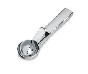 Klarstein FrostFusion Ice Cream Scoop - Stainless Steel, Ergonomic Handle, Dishwasher Safe, Rustproof, Compatible with Klarstein Ice Cream Makers, Metal Scoop
