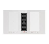 Klarstein Full House 88cm 4 Ring Induction Hob with Extractor White