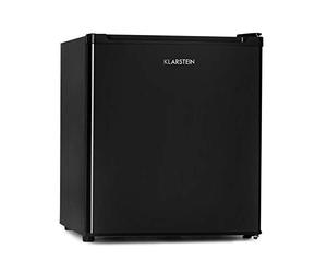 Klarstein Garfield Eco Freezer - Small Freezer, Upright, 34 liters usable capacity, 4-star compartment, 41 dB, removable grid shelf, free-standing, space-saving, Black