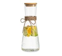 Klarstein Glass carafe with bamboo lid