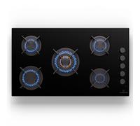 Klarstein Goldflame 90cm Gas hob 5 burners Black