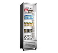Klarstein GrandCooler 200cm 306L Commercial Drinks Fridge Silver