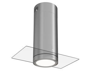 Klarstein Hanging Island Cooker Hood, Extractor Fan for Kitchen Islands, 650m³/h Airflow, Timer, Adjustable Kitchen Extractor Fan with Chandelier Design, 3 Mode Cooker Hoods, Activated Carbon Filters