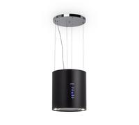 Klarstein Hanging Island Kitchen Cooker Hood, Island Cooker Hoods, Extractor Fan for Kitchens, Carbon Hood Filter, 522m³/h Airflow Hoods, Chandelier Design Extractor Fan Kitchen