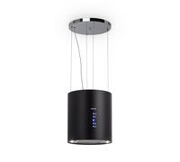Klarstein Hanging Island Kitchen Cooker Hood, Island Cooker Hoods, Extractor Fan for Kitchens, Carbon Hood Filter, 5583m³/h Airflow Hoods, Chandelier Design Extractor Fan Kitchen
